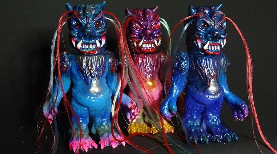 Bukimi Blasters’s Custom “Burning Evil Demon" Figures AVAILABLE NOW